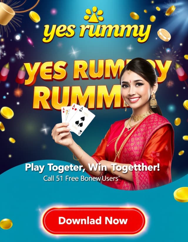 Yes Rummy Banner